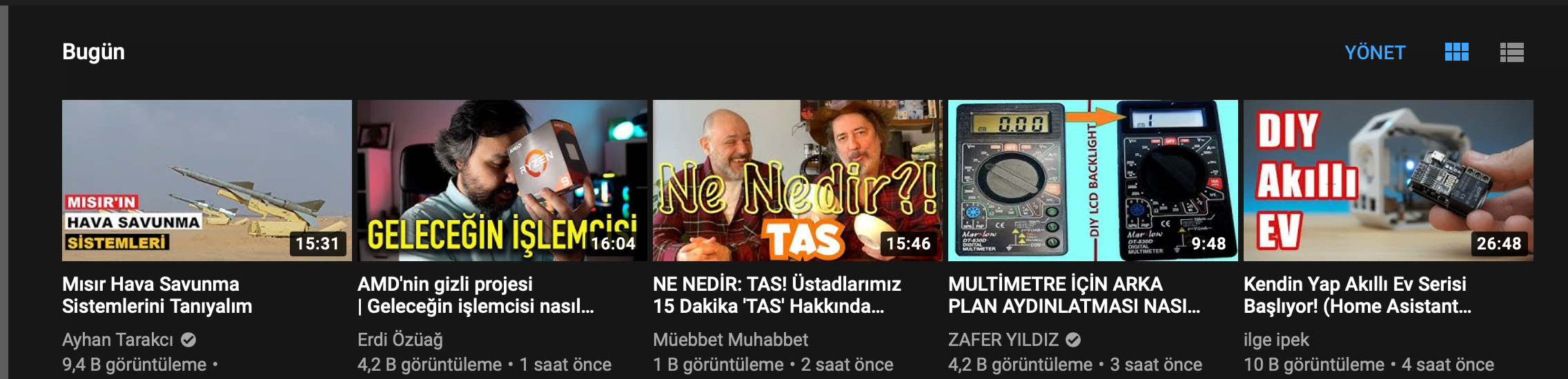 3 1 - Yotube aboneliklerinizi Nasıl Kontrol Edersiniz