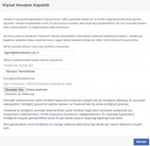 facebook itiraz formlari gonderme 1 - Facebook İtiraz Formu ve Başvuru Detayları