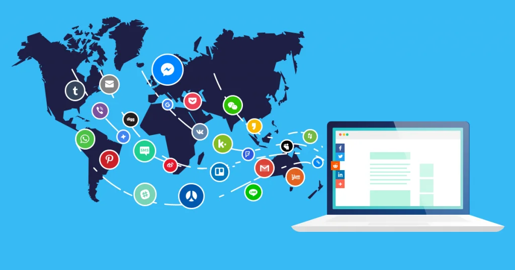 Popular Social Media Platforms Across the World 1024x538 1 - 2021 Yılına Ait İnternet ve Sosyal Medya İstatistikleri Belli Oldu