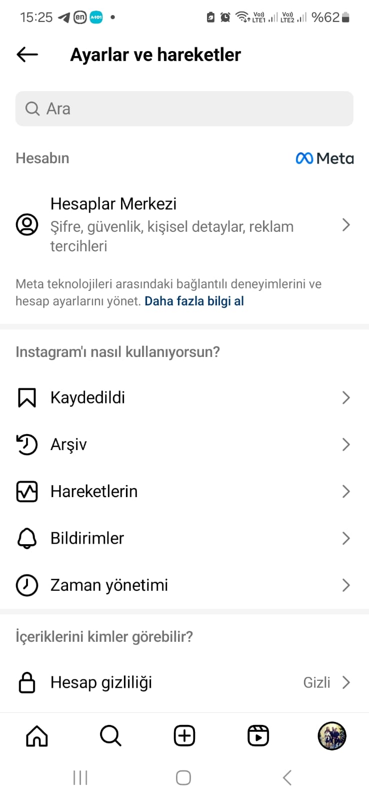 Doğrulanmış Hesap İşlem Adımları