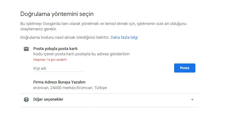 google isletme ekleme 12 - İşletmenizi Google'a Ekleme