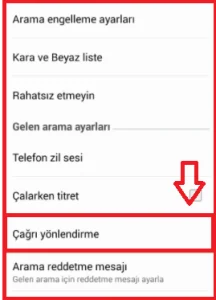 1 7 - Android'de Telefon Yönlendirme Nasıl Aktif Edilir ?