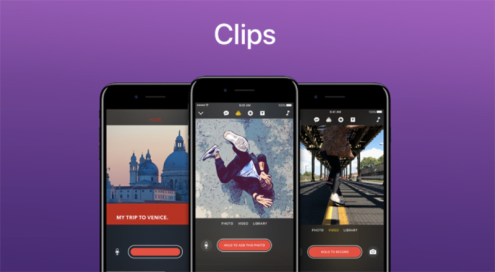 clips - Sosyal Medyada Videolar Oluşturabileceğiniz Uygulamalar