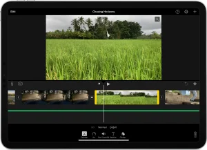 ios13 ipad pro imovie edit clip - iPhone Videolarınızı iMovie ile Nasıl Birleştirebilirsiniz?