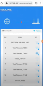 Redline ac1200 router kurulum 1 1 - Redline ac1200 router kurulum