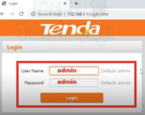1 4 - Tenda v1200 Kablosuz Ayarları Yapılandırılması