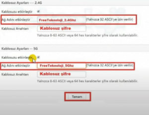 Tenda v1200 Kablosuz Ayarları Yapılandırılması 3 2 - Tenda v1200 Kablosuz Ayarları Yapılandırılması