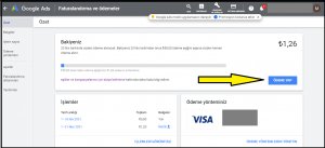 ads borc 2 - Google Ads Borç Ödeme