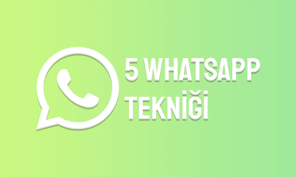 BILMENIZ GEREKEN 5 FARKLI WHATSAPP TEKNIGI thumbnail - Bilmeniz Gereken 5 Farklı Whatsapp Web Tekniği