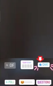 chat - İnstagram Hikayelerinde Sohbete Katıl
