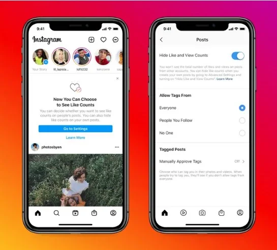 instagram takipci gizleme 1 - Artık Instagram ve Facebook'ta Beğeni Sayılarını Gizleyebilirsiniz