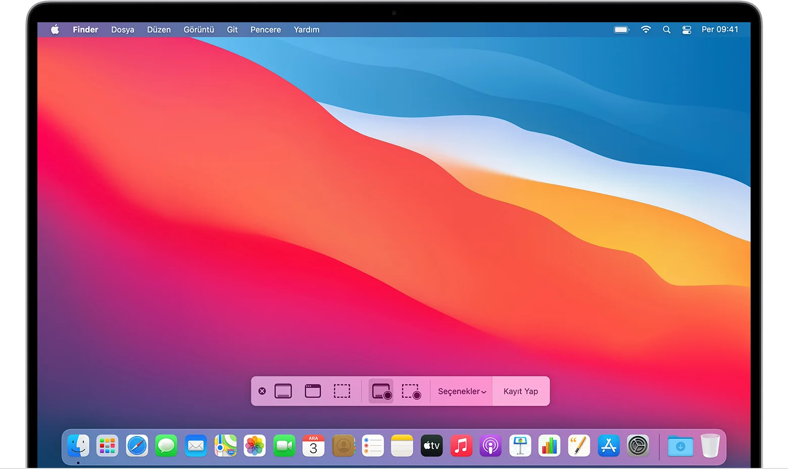 macos big sur screenshot menu record - Big sur Ekran Kaydı Nasıl Alınır