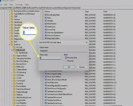 windows 11 gorev cubugu hizalamasi nasil degistirilir 6 - Windows 11 Görev Çubuğu Hizalaması Nasıl Değiştirilir?