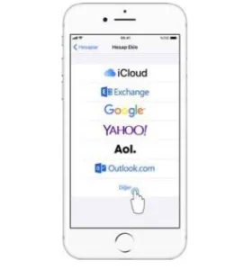 1 3 - iPhone E Mail Hesabı Ekleme İşlemi Nasıl Yapılır?