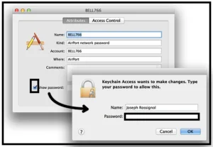 1 7 - MAC Bilgisayarda Wi-Fi Şifresi Öğrenme