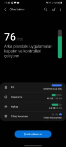 3e - Samsung Telefonlarda RAM Boşaltma ve Hafıza Temizleme İşlemi Nasıl Yapılır ?