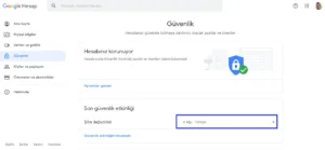 4 - Gmail Hesabımızın Şifresini Nasıl Değiştirebiliriz ?