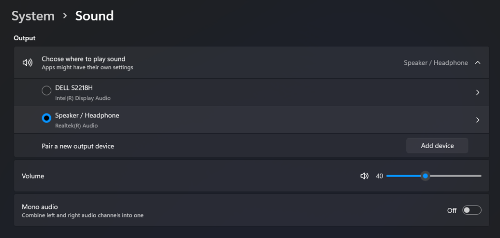 Windows 11 Varsayılan Ses Çıkışı Nasıl Değiştirilir