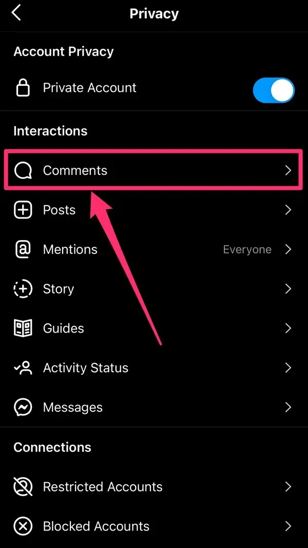 Instagramda Bir Yorum Nasil Silinir veya Yorumlar Nasil Gizlenir ve Kisitlanir 9 - Instagram'da Bir Yorum Nasıl Silinir veya Yorumlar Nasıl Gizlenir ve Kısıtlanır?
