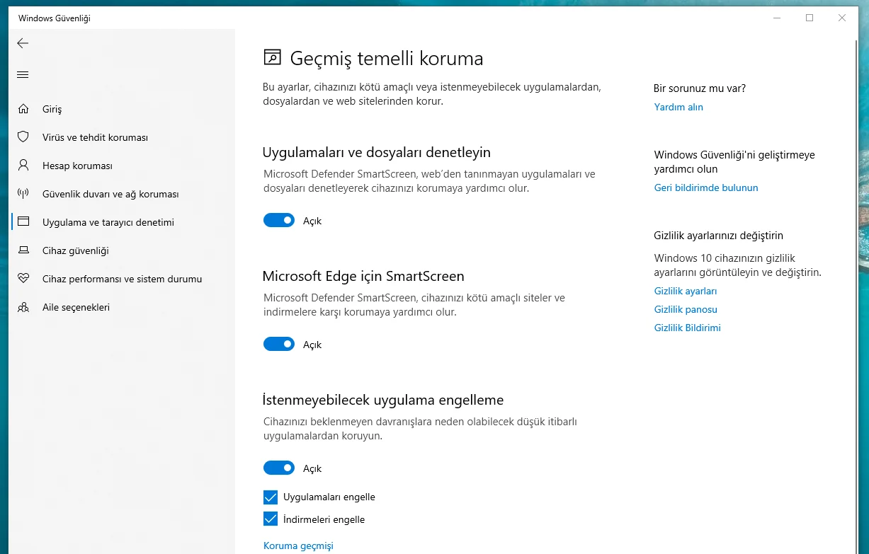 SMARTSCREEN NASIL KAPATILIR WINDOWS 10 3 - SmartScreen Nasıl Kapatılır Windows 10