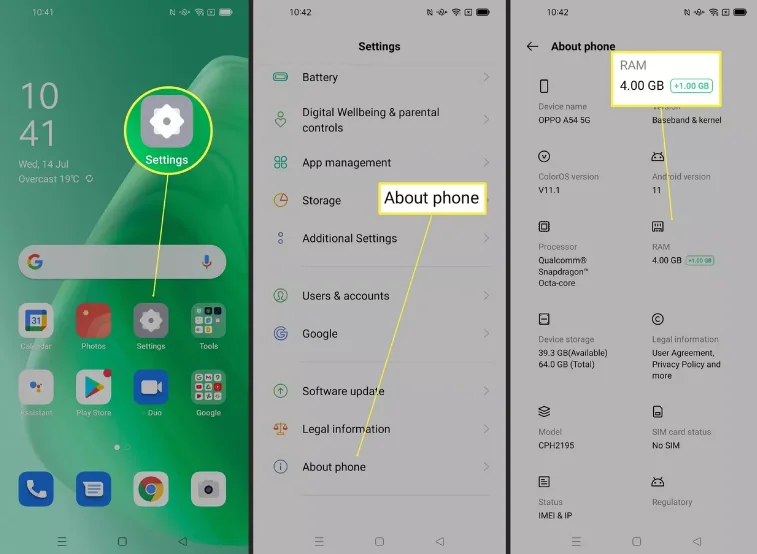 androidde ram nasil kontrol edilir 2 - Android'de RAM Nasıl Kontrol Edilir?