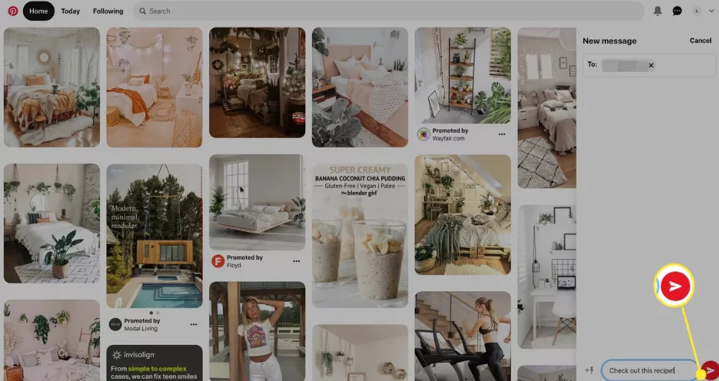 pinterestte ozel mesajlar nasil gonderilir 5 - Pinterest'te Özel Mesajlar Nasıl Gönderilir?