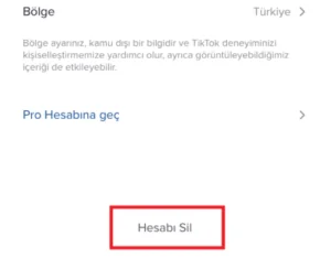tiktok nasil silinir 3 - Tiktok Nasıl Silinir?