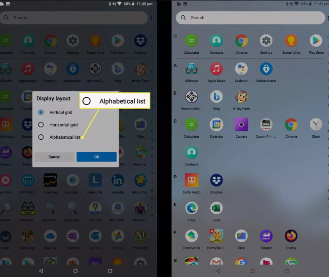 androidde uygulamalar nasil alfabettik olarak siralanir 3 - Android'de Uygulamalar Nasıl Alfabettik olarak Sıralanır?