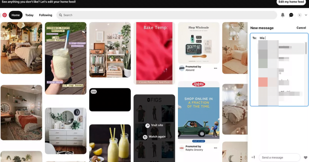 Pinterest'te Özel Mesajlar Nasıl Gönderilir? pinterestte ozel mesajlar nasil gonderilir 4 - Pinterest'te Özel Mesajlar Nasıl Gönderilir?