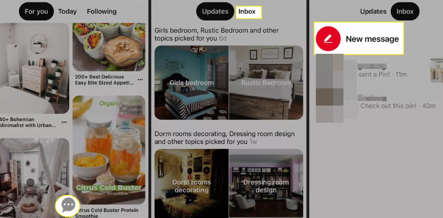 pinterestte ozel mesajlar nasil gonderilir 8 - Pinterest'te Özel Mesajlar Nasıl Gönderilir?