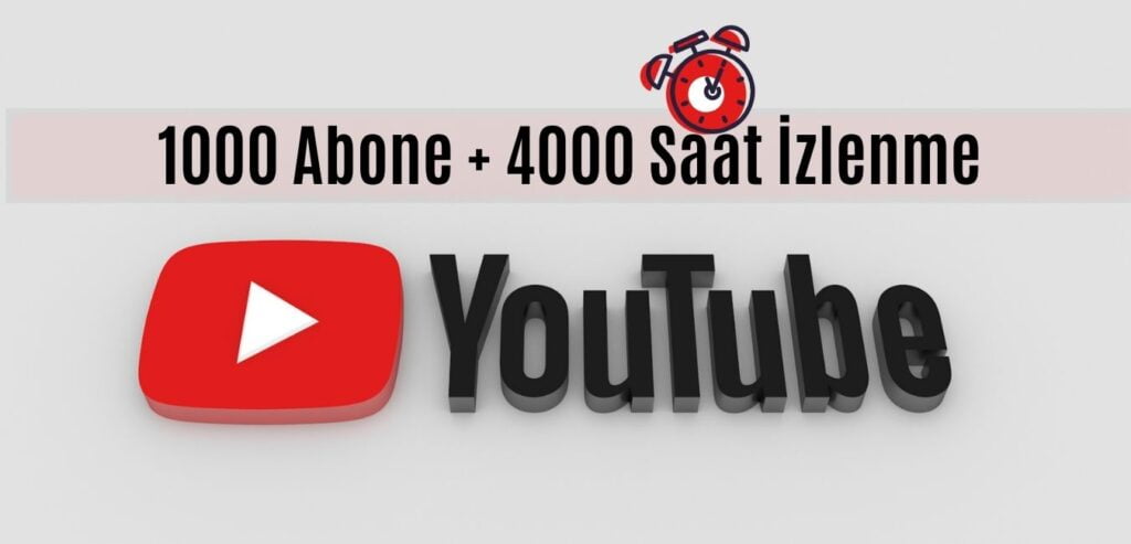 kapak2 - YouTube 4000 Saat Sınırı Nedir ?