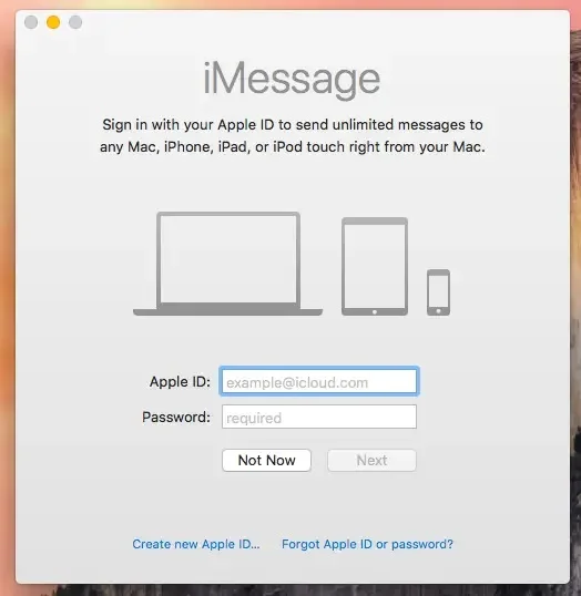 Mac'te iMessage Kurulumu