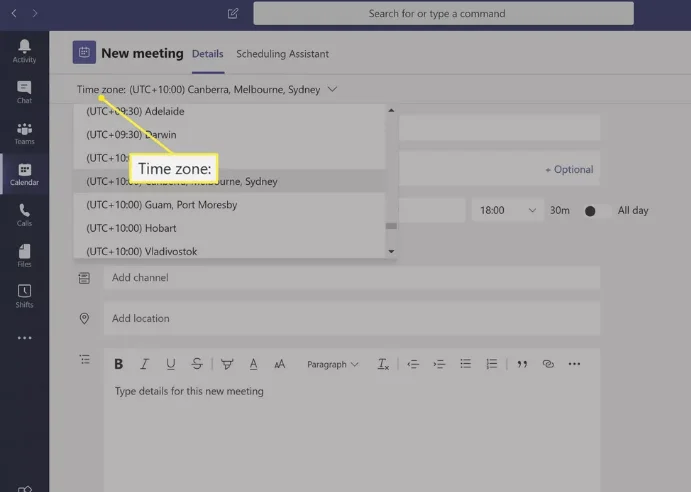 microsoft teams takvimi nasil kullanilir 3 - Microsoft Teams Takvimi Nasıl Kullanılır?