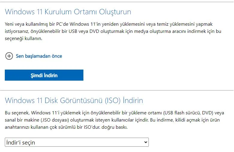 000249 - Windows 11 Önyüklenebilir USB Sürücüsü Nasıl Yapılır