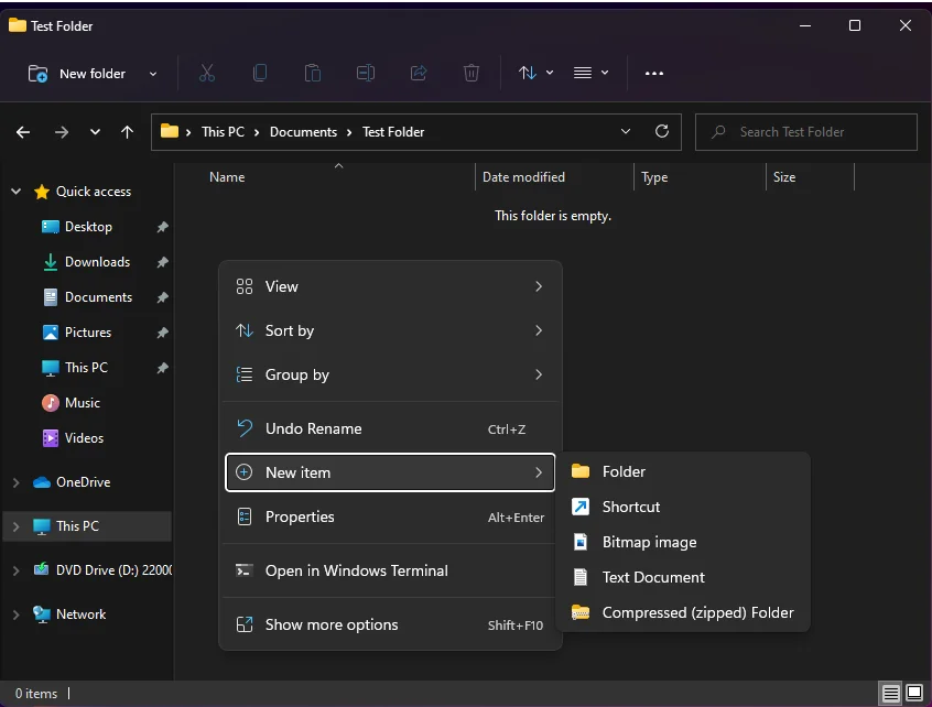 Windows 11'de Yeni BMP Dosyası Nasıl Oluşturulur?