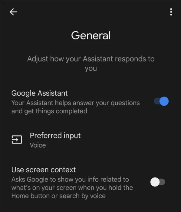 Telefon veya Tabletinizde Google Asistan Kapatma Screenshot 9 2 - Telefon veya Tabletinizde Google Asistan Kapatma
