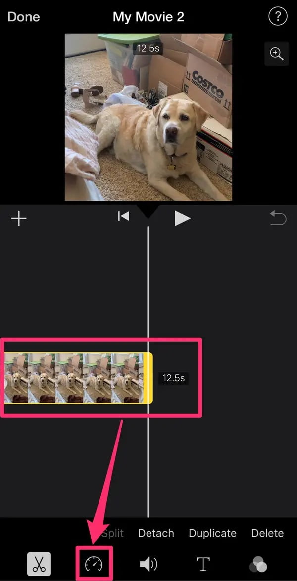 iPhone'da iMovie veya Fotoğraflar Uygulamasıyla Video Hızlandırma