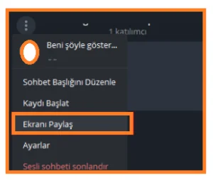 r3 - Telegram'da Görüntülü Konferans ve Ekran Paylaşma Özelliği