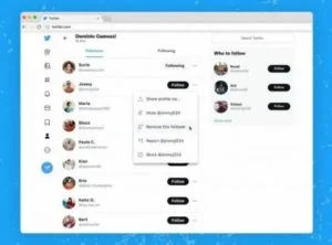 twitter resim 1 - Twitter Takipçileri Kaldırmasına İzin Veriyor.