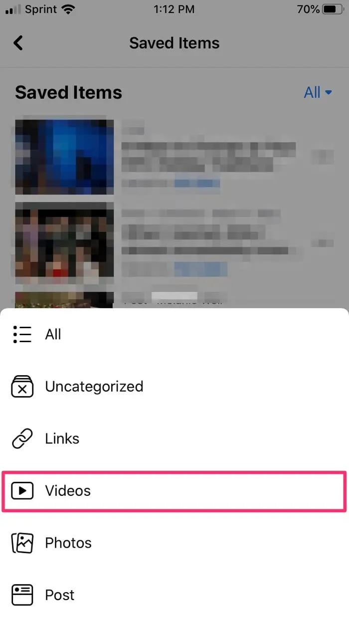 Facebook'ta Kayıtlı Videolar Nasıl Bulunur