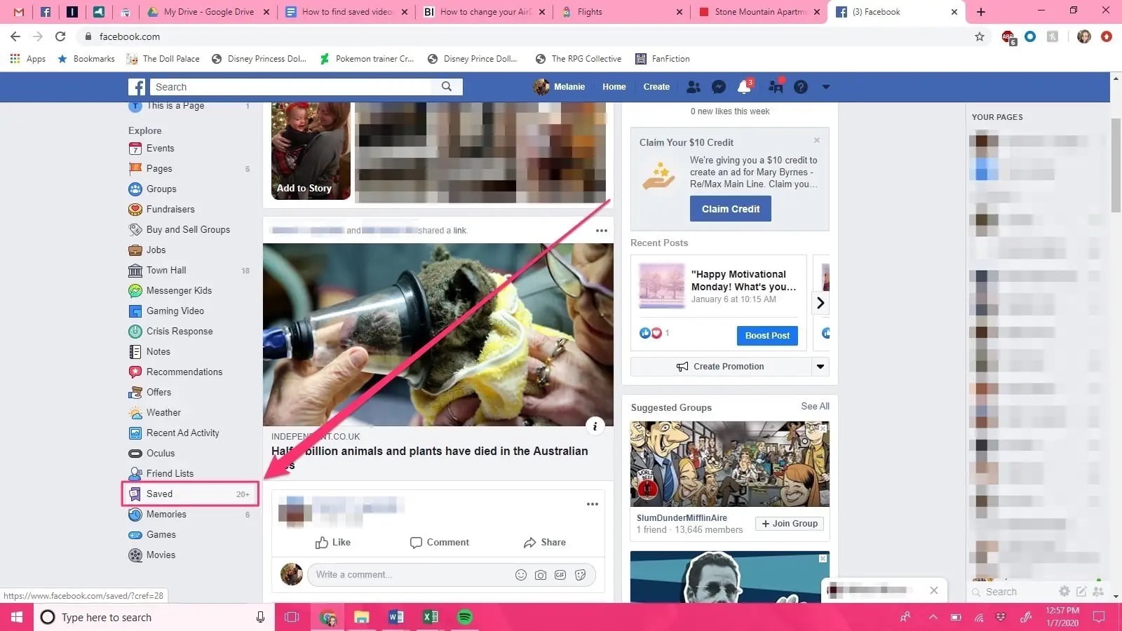 Facebook'ta Kayıtlı Videolar Nasıl Bulunur