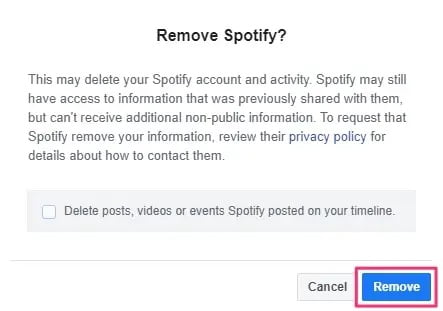 Spotify Hesabinin Facebook Hesabi ile Baglantisi Nasil Iptal Edilir 3
