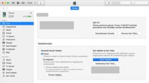 iCloud ve iTunes Rehber Yedekleme Nasil Yapilir 2
