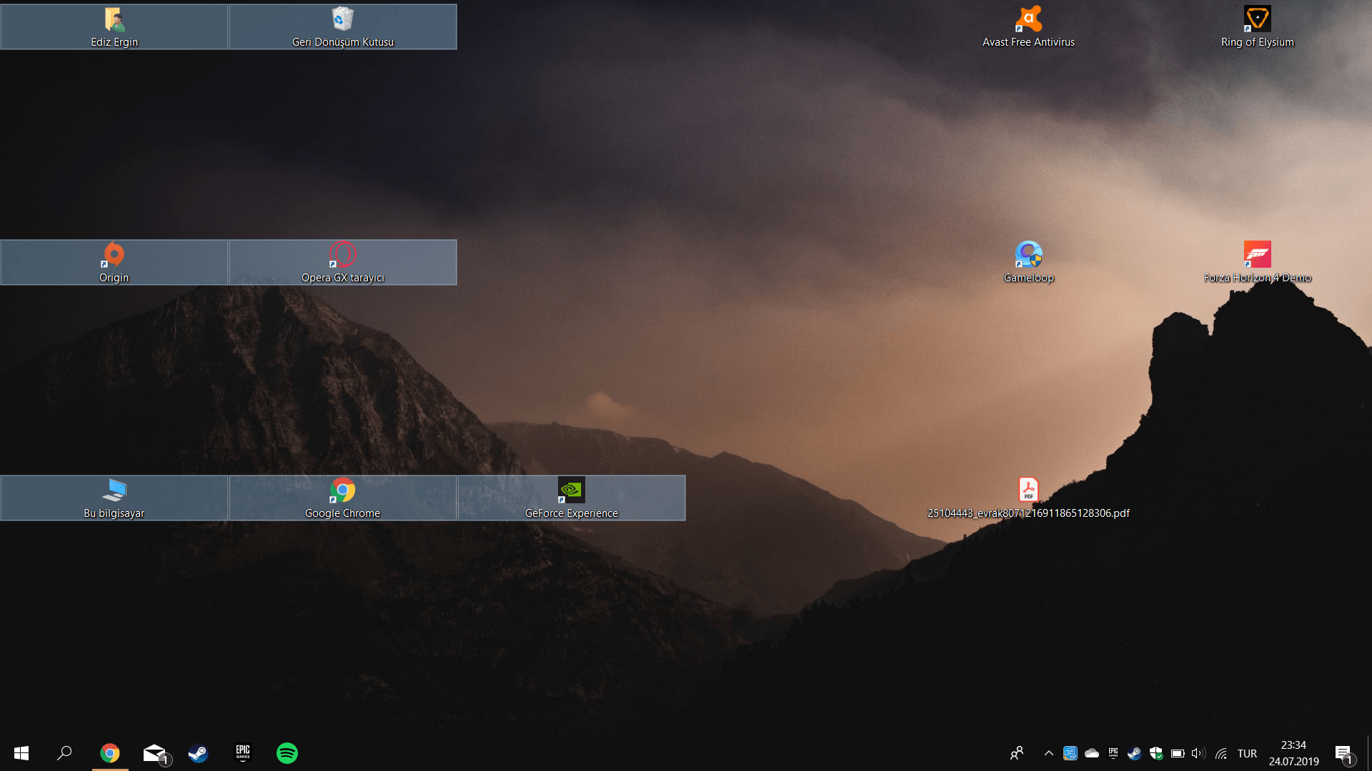 winkap - Windows 11/10 Masaüstü Simge Aralığı Nasıl Değiştirilir