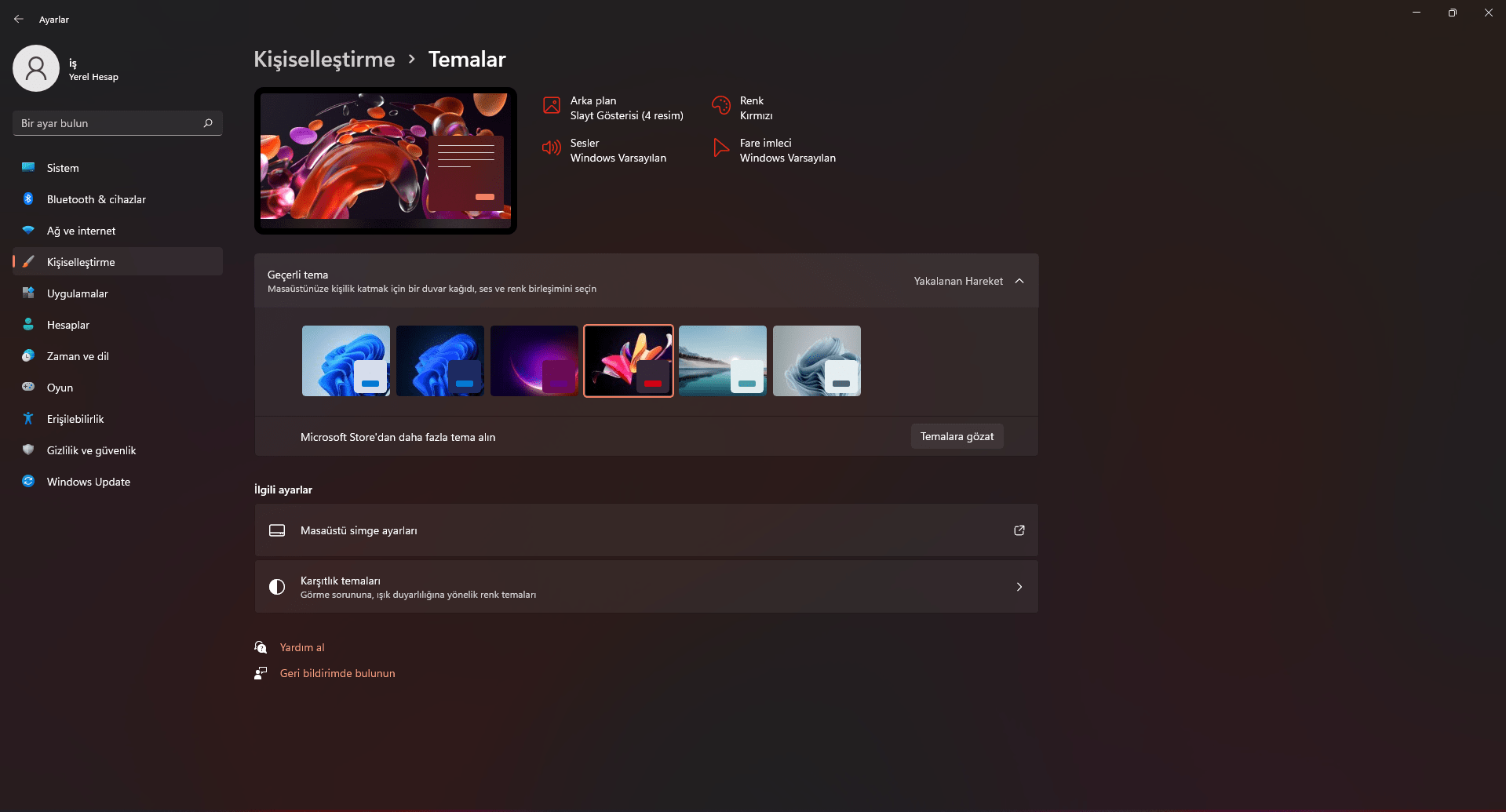 Windows 11 Tema Nasıl Değiştirilir