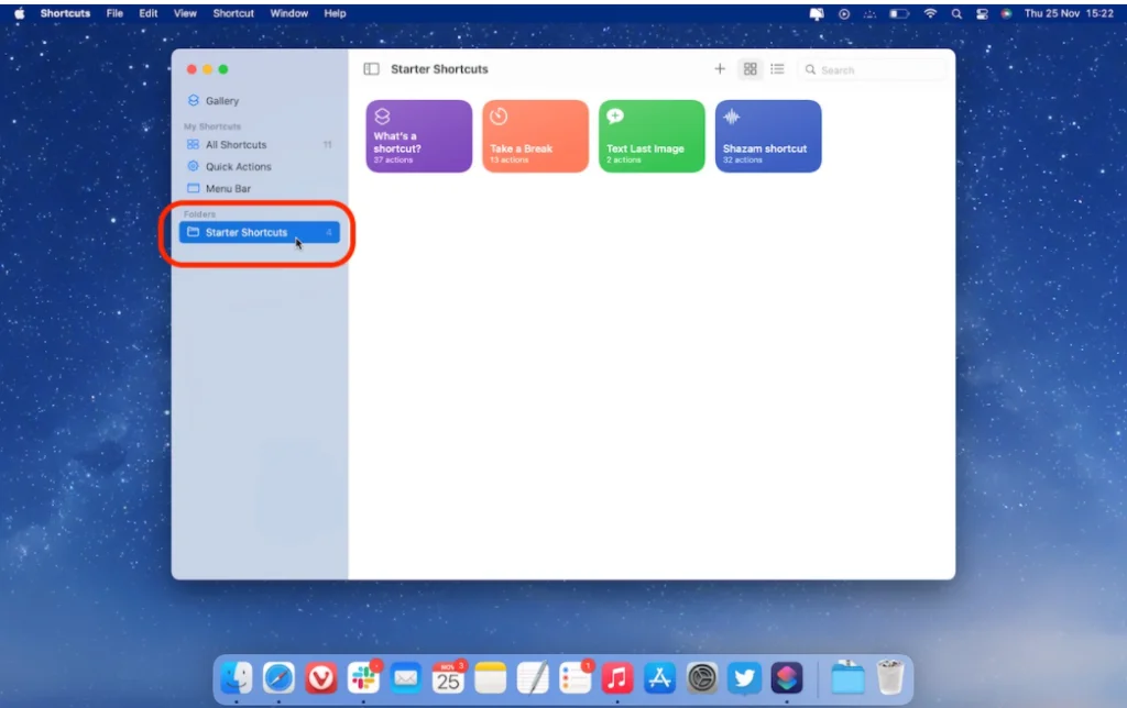 MacOS Monterey'de Kısayollar Nasıl Çalıştırılır?