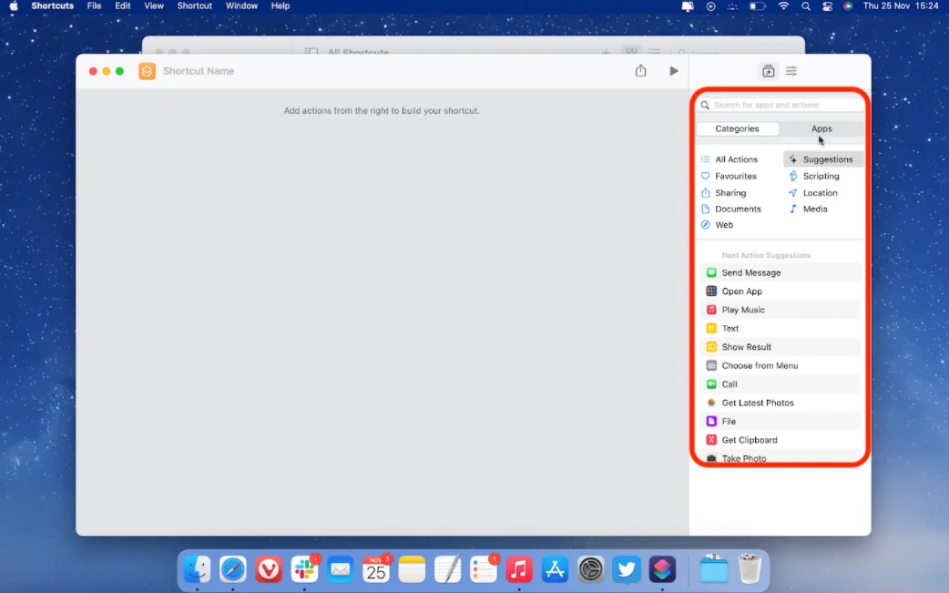 MacOS Monterey'de Kısayollar Nasıl Çalıştırılır?