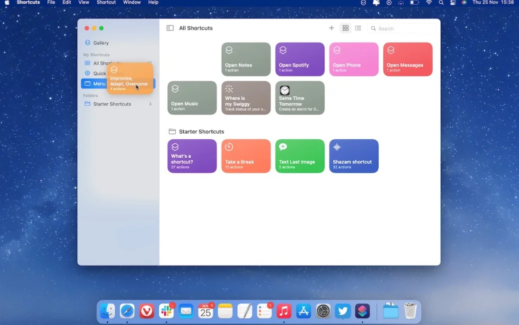 MacOS Monterey'de Kısayollar Nasıl Çalıştırılır?