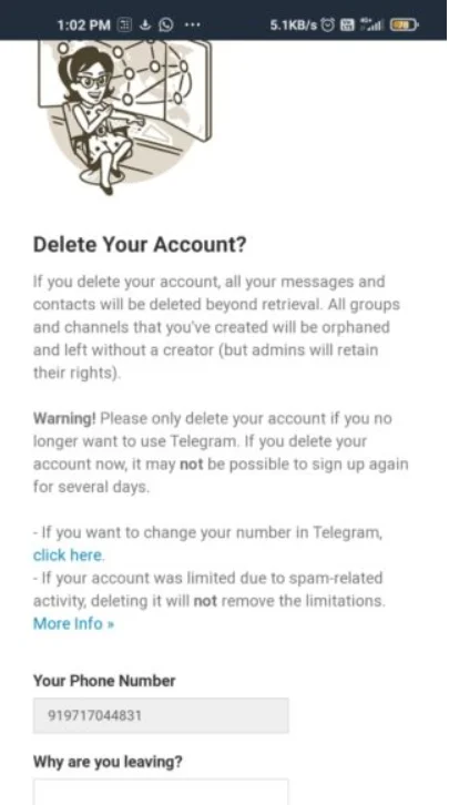 Telegram Hesabı Nasıl Silinir ve Gizliliğiniz Nasıl Kaydedilir