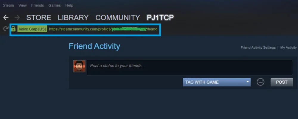 Ekran goruntusu 2021 12 24 183206 - Steam Kimliği Nasıl Bulunur